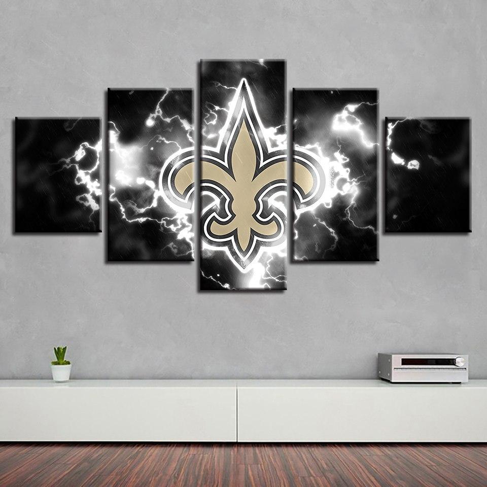 New Orleans Saints  Football Canvas Wall Art