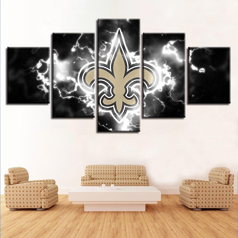 New Orleans Saints  Football Canvas Wall Art
