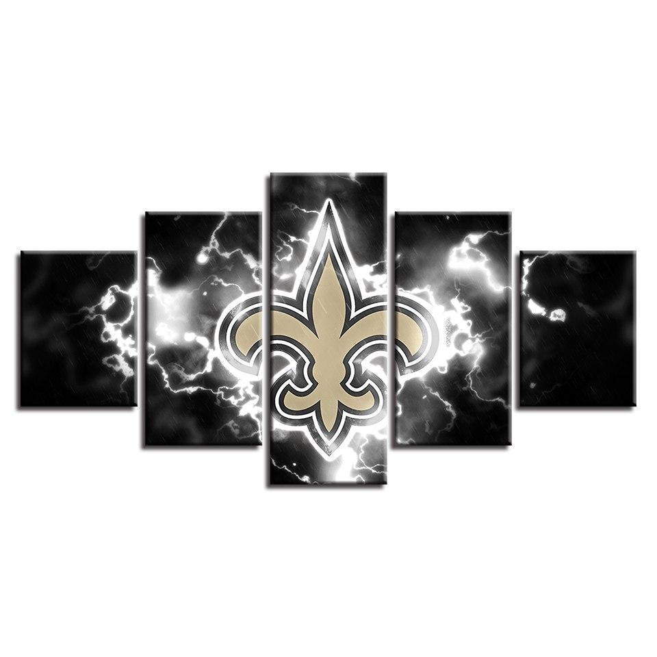 New Orleans Saints  Football Canvas Wall Art