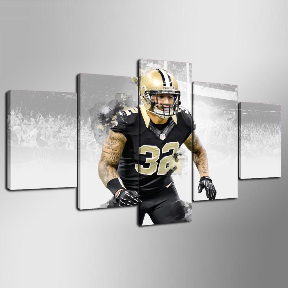 New Orleans Saints Player 32 Kenny Vaccaro  Football Canvas Wall Art