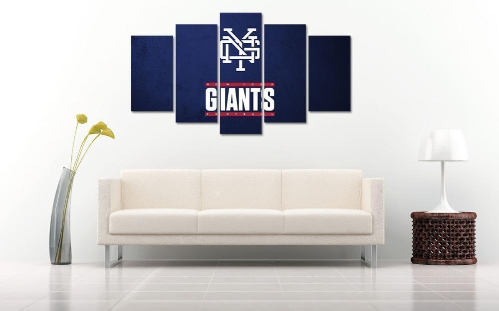 New york GIANTS  Football Canvas Wall Art
