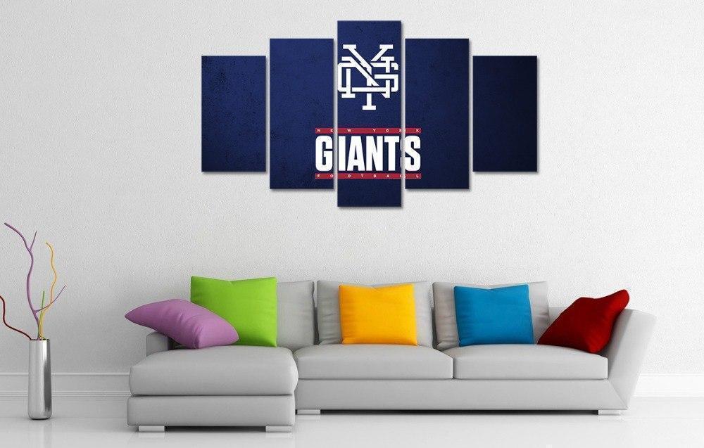 New york GIANTS  Football Canvas Wall Art
