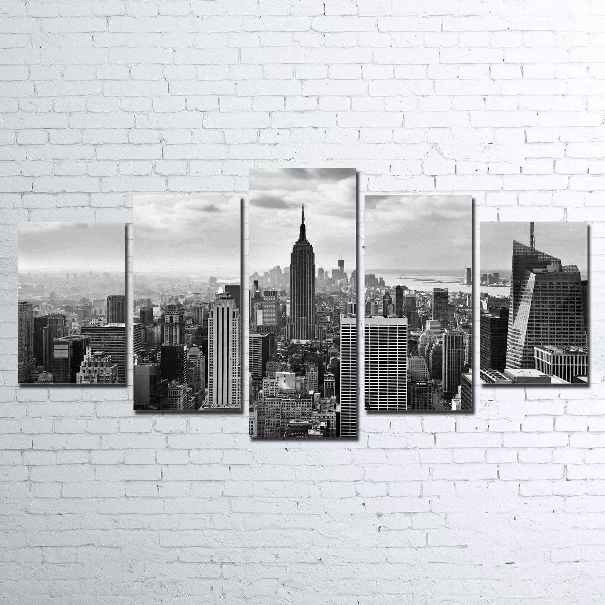 New York Skyline 2 Nature Canvas Wall Art