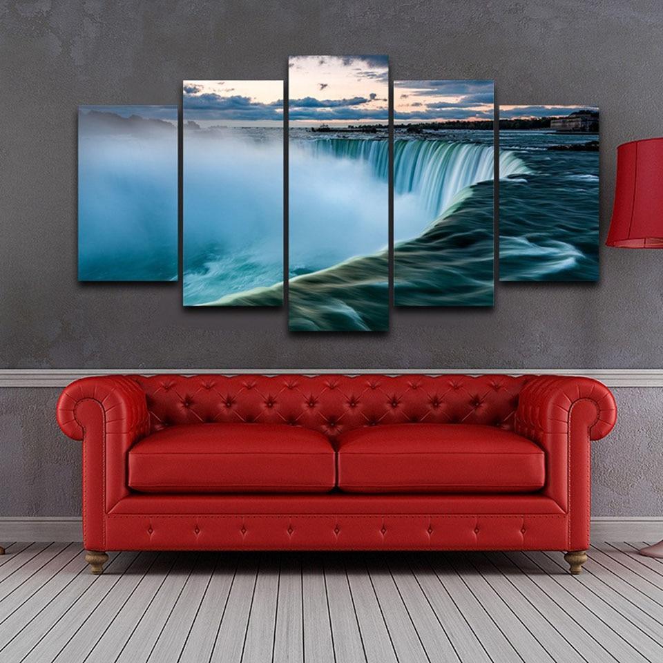 Niagara Falls Nature Canvas Wall Art
