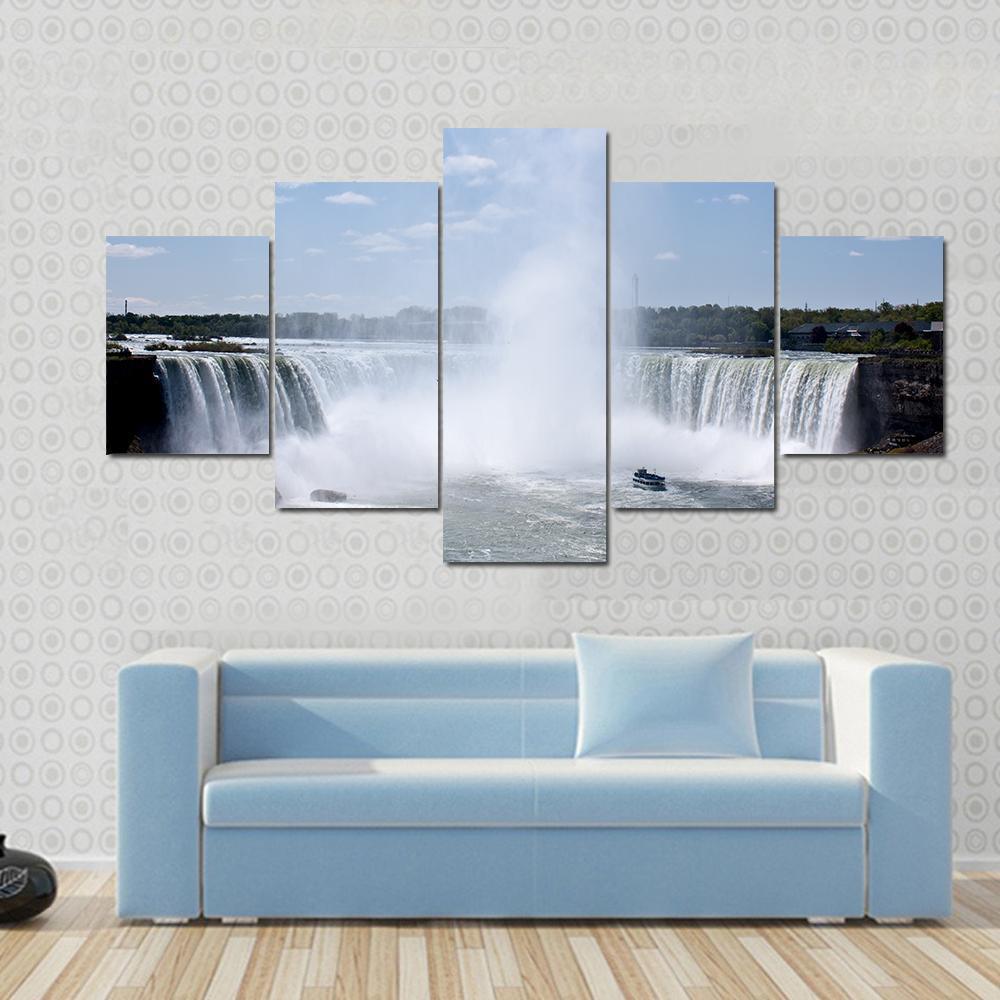 Niagara Waterfall Nature Canvas Wall Art
