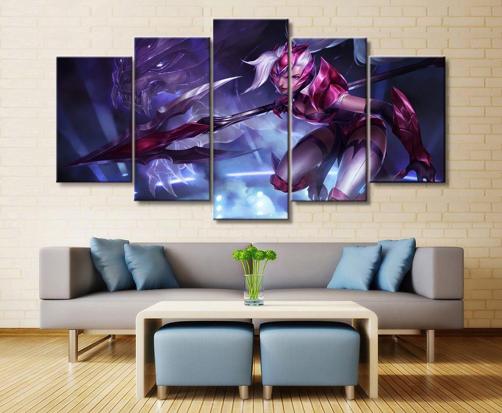 LOL League Of Legends Nidalee 3 Gaming Canvas Wall Art