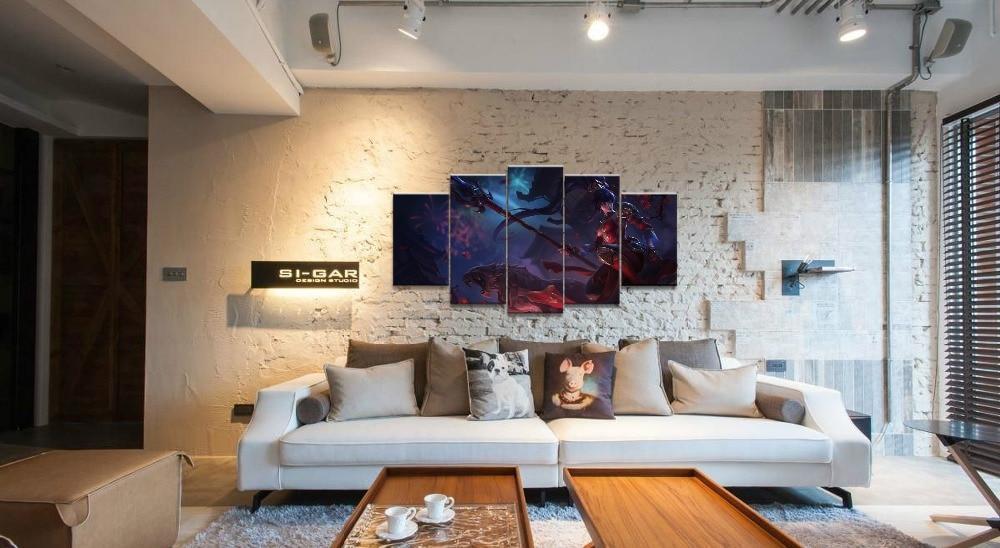 LOL League Of Legends Nidalee 4 Gaming Canvas Wall Art