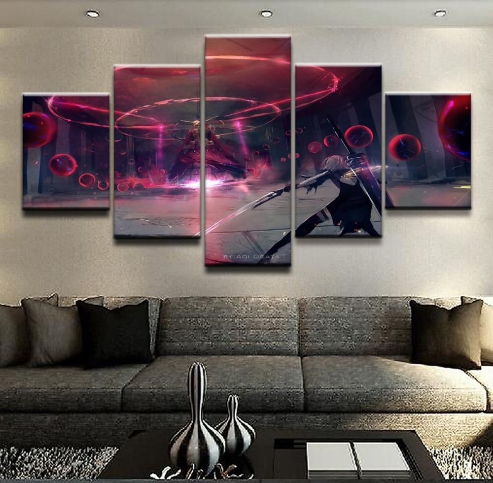 NieR Automata Big Boss Gaming Canvas Wall Art