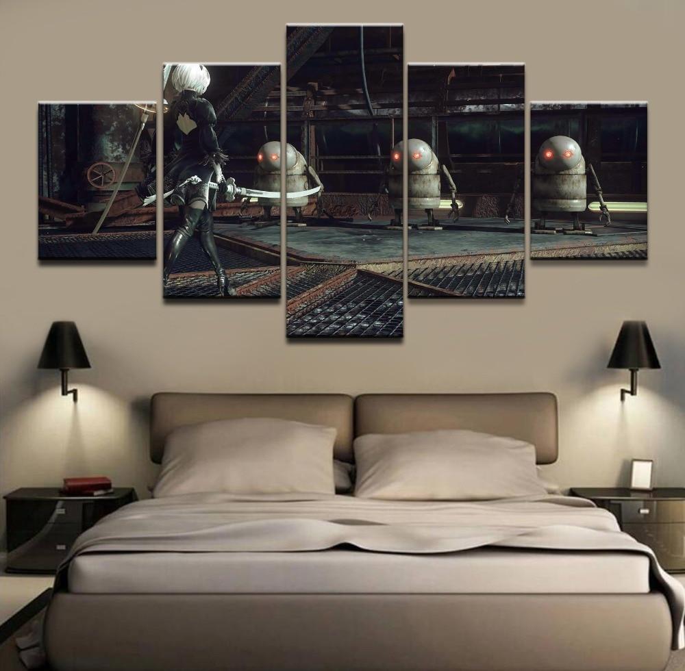 NieR Automata Poster 1 Gaming Canvas Wall Art