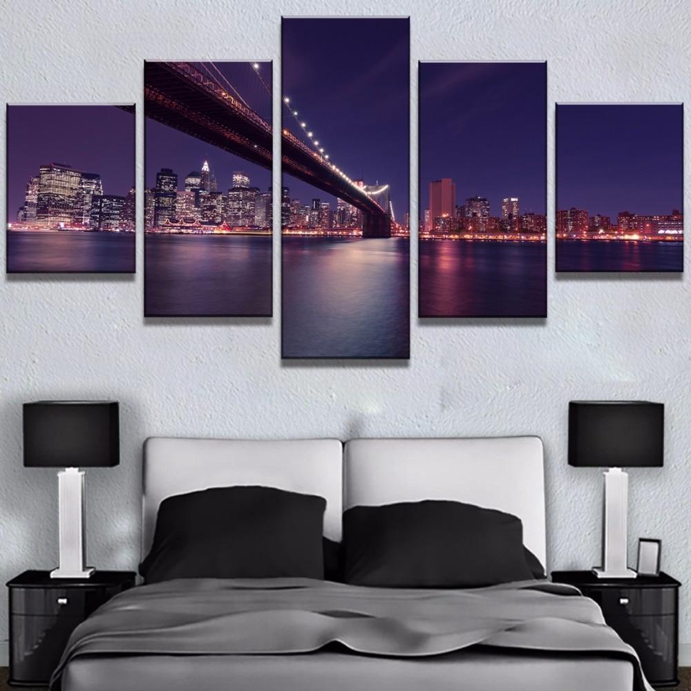 Nights In New York City Canvas Wall Art