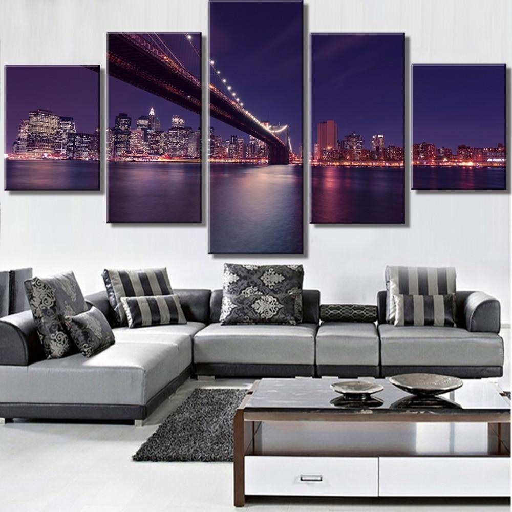 Nights In New York City Canvas Wall Art