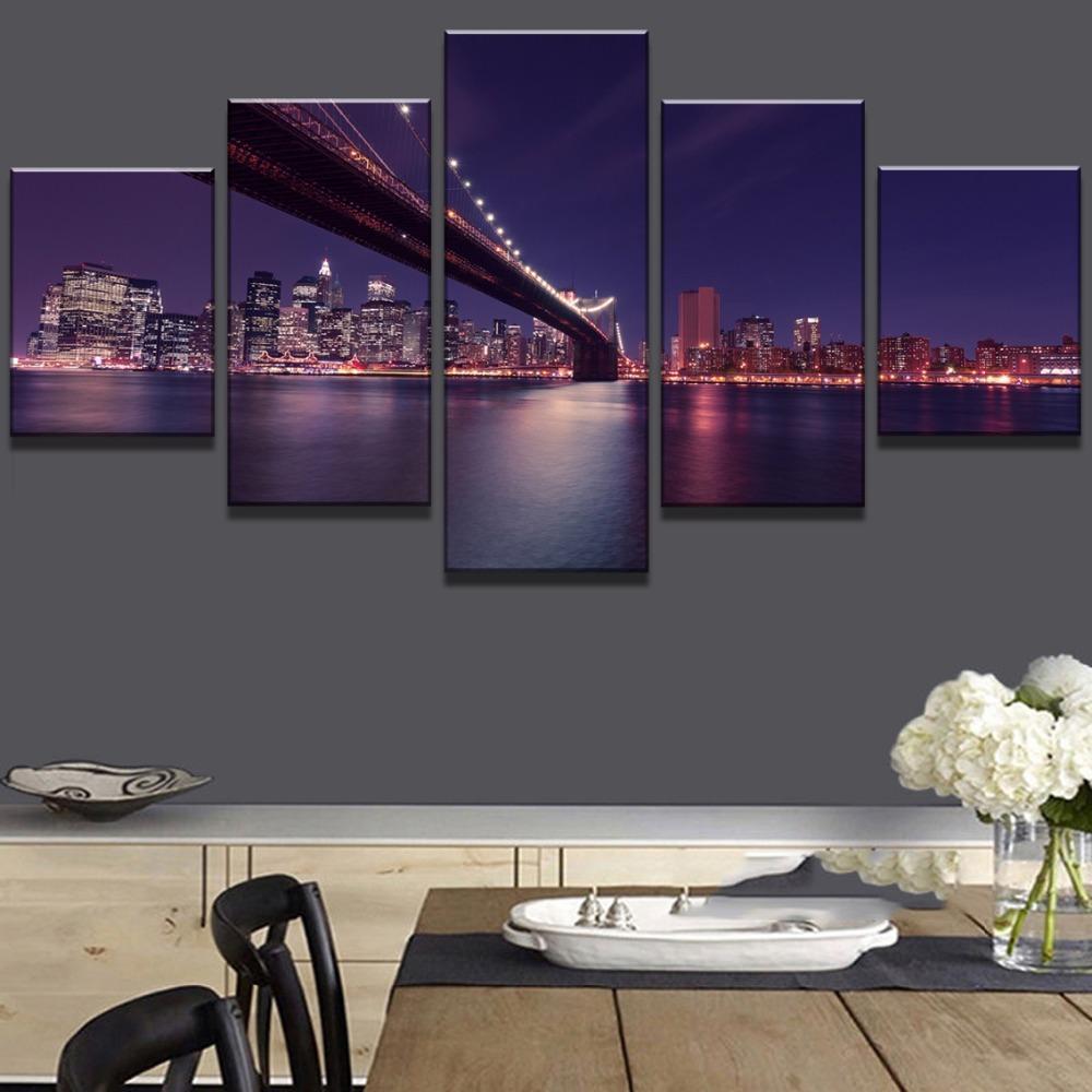 Nights In New York City Canvas Wall Art