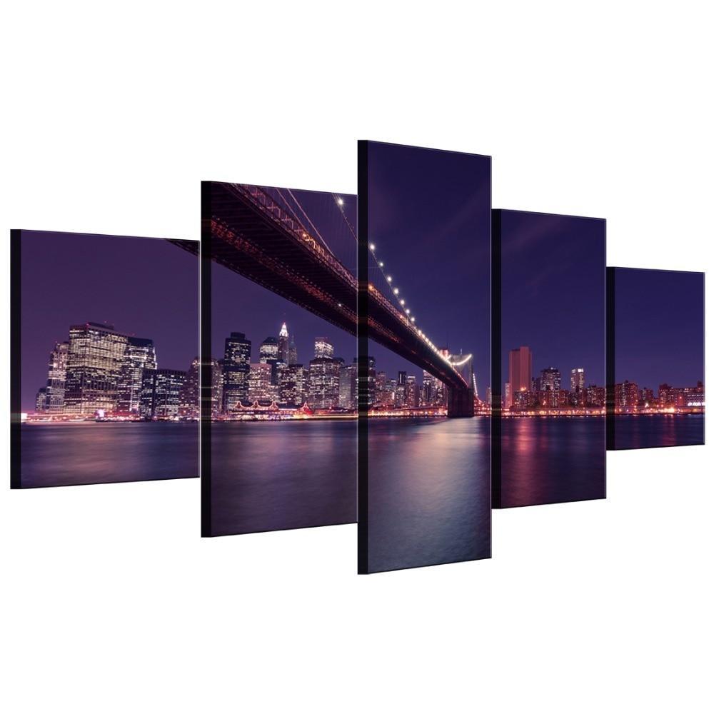 Nights In New York City Canvas Wall Art