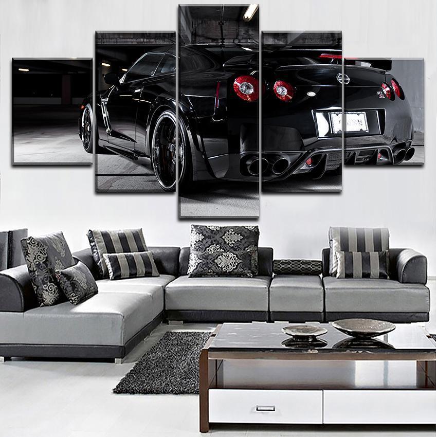 Nissan GTR Car 3 Car &amp;amp; Motor Canvas Wall Art
