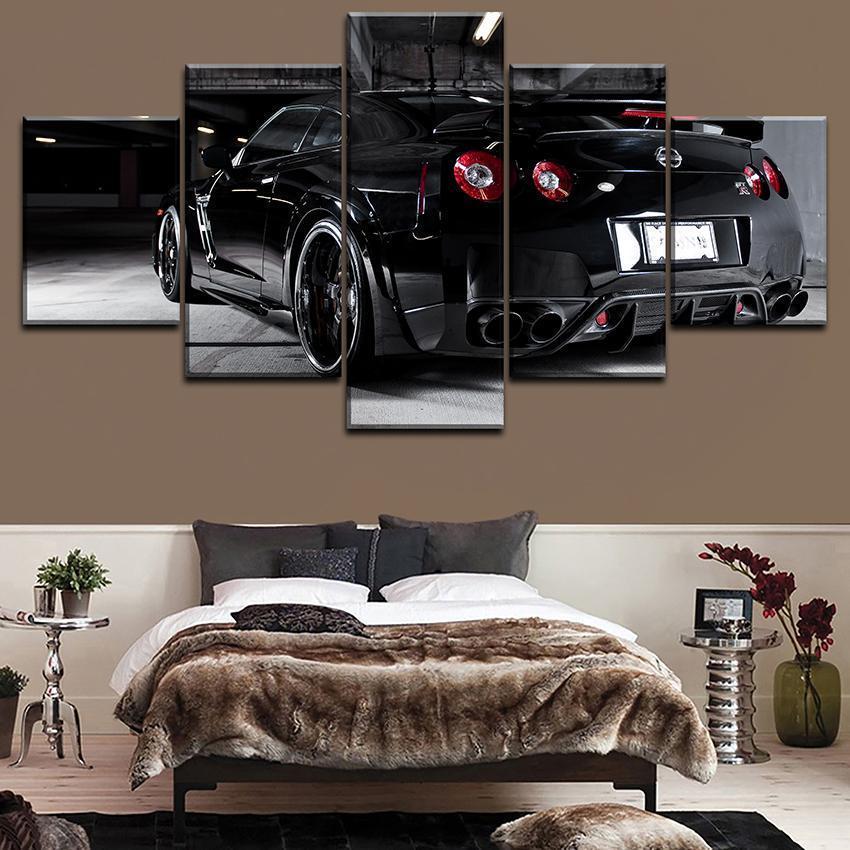 Nissan GTR Car 3 Car &amp;amp; Motor Canvas Wall Art