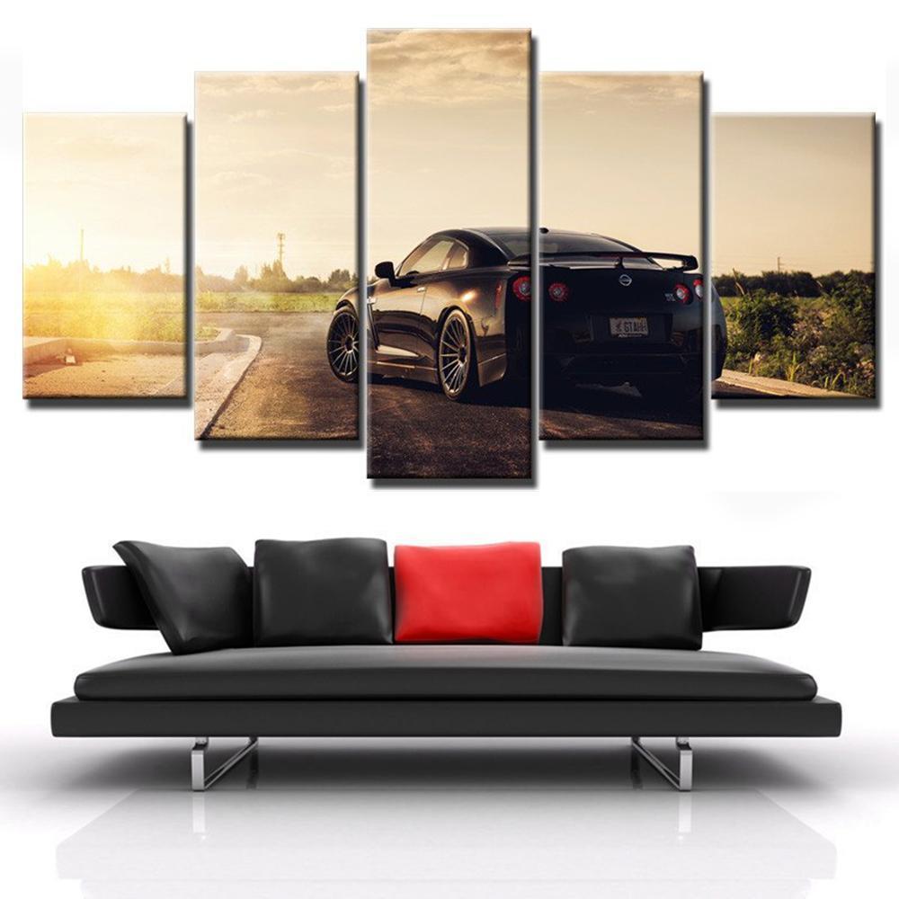 Nissan GTR Car 7 Car &amp;amp; Motor Canvas Wall Art