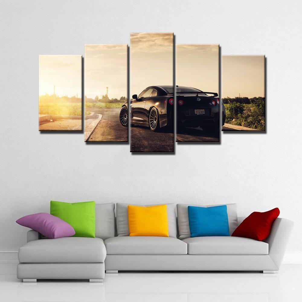 Nissan GTR Car 7 Car &amp;amp; Motor Canvas Wall Art