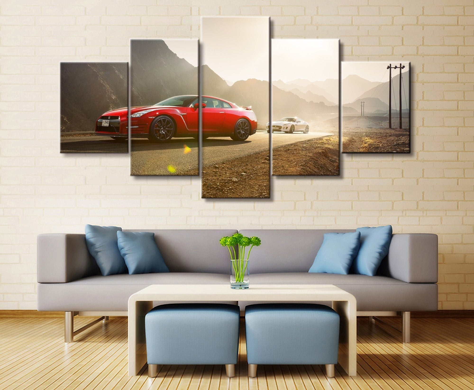 Nissan GTR Car 8 Car &amp;amp; Motor Canvas Wall Art