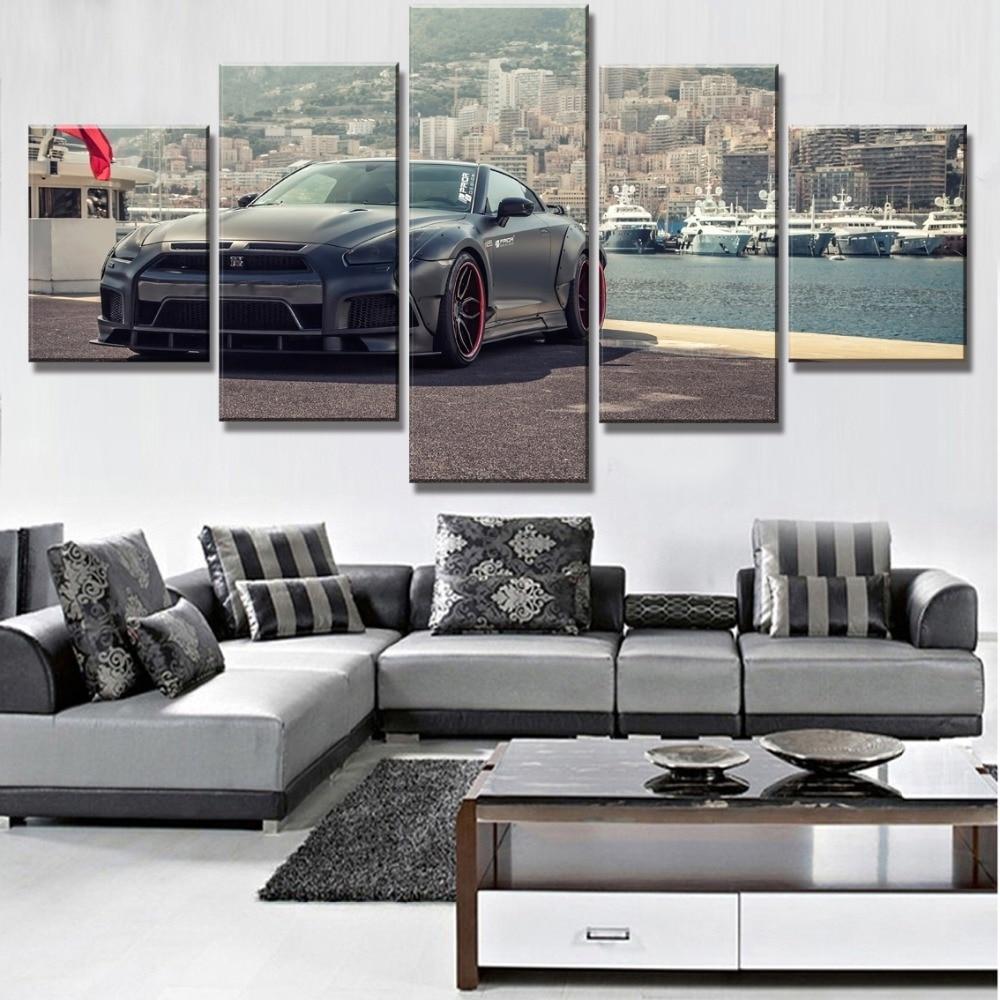 Nissan GTR Car Widebody 1 Car &amp;amp; Motor Canvas Wall Art
