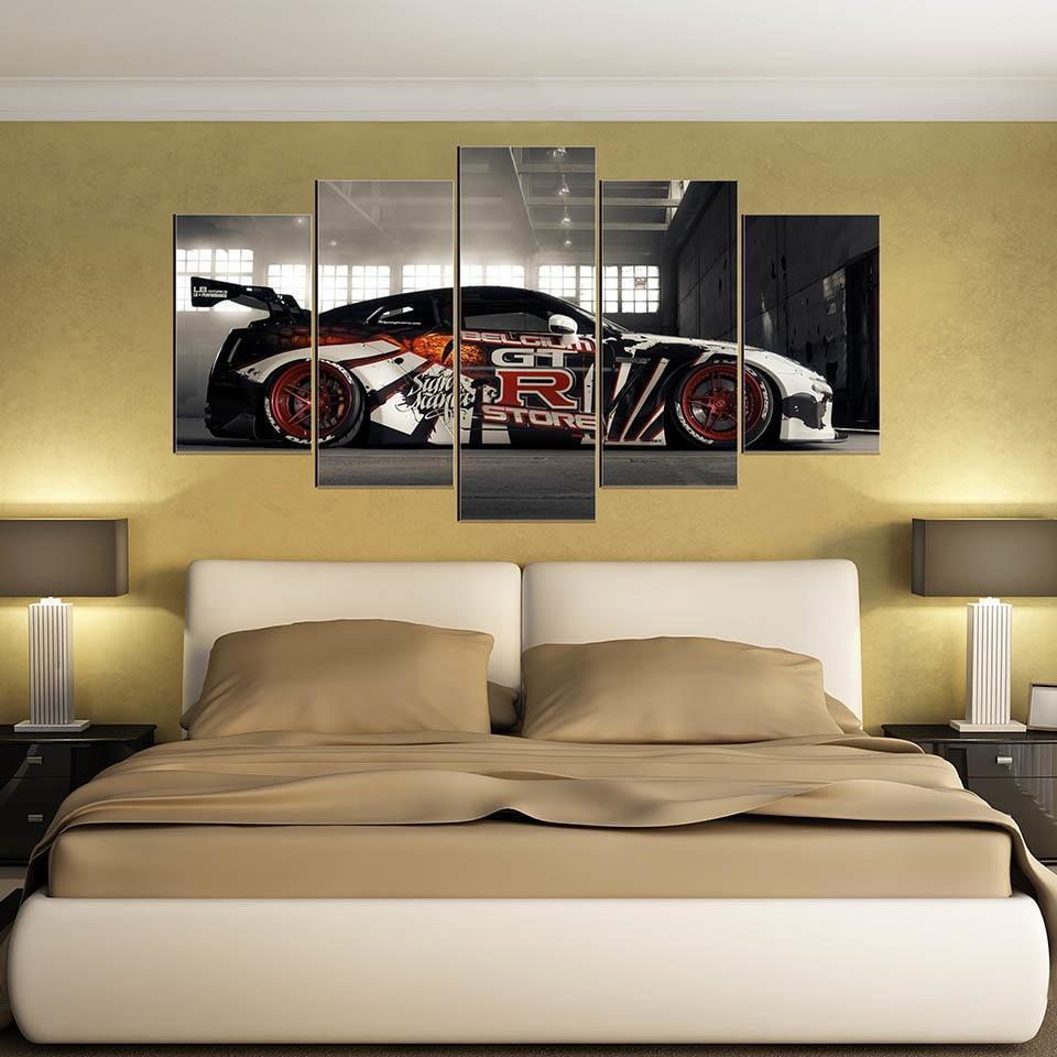 Nissan GTR Liberty Walk 1 Car &amp;amp; Motor Canvas Wall Art