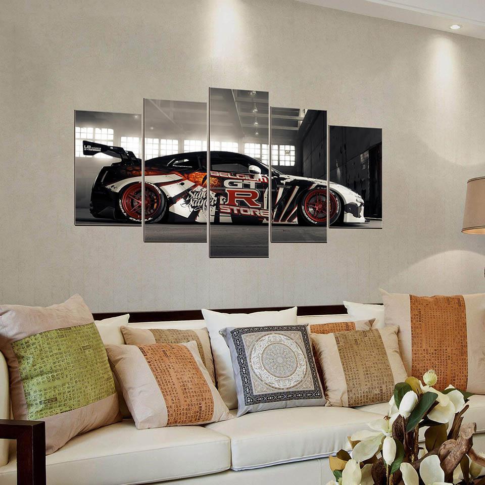 Nissan GTR Liberty Walk 1 Car &amp;amp; Motor Canvas Wall Art