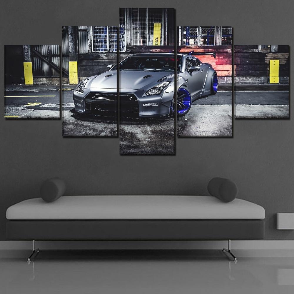 Nissan GTR Liberty Walk 2 Car &amp;amp; Motor Canvas Wall Art