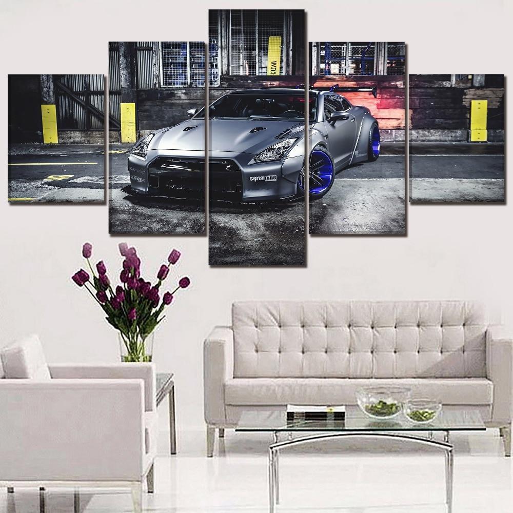Nissan GTR Liberty Walk 2 Car &amp;amp; Motor Canvas Wall Art