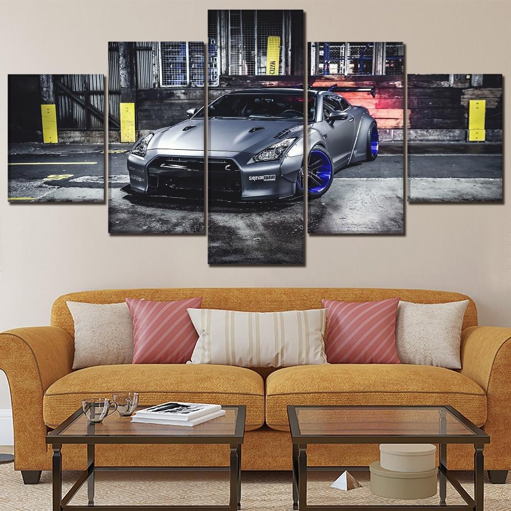 Nissan GTR Liberty Walk 2 Car &amp;amp; Motor Canvas Wall Art