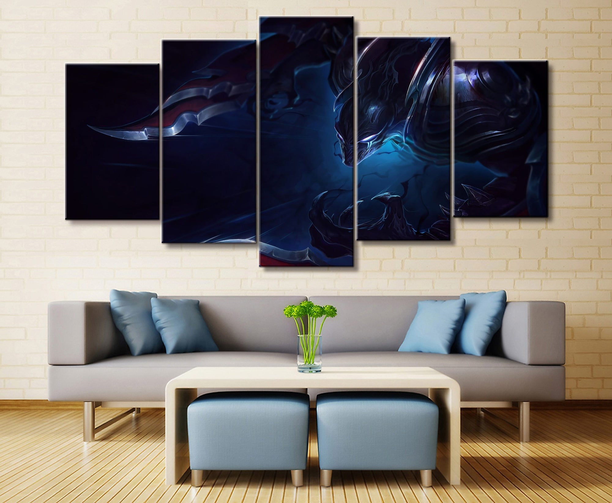 LOL League Of Legends Nocturne Game Canvas Wall Art