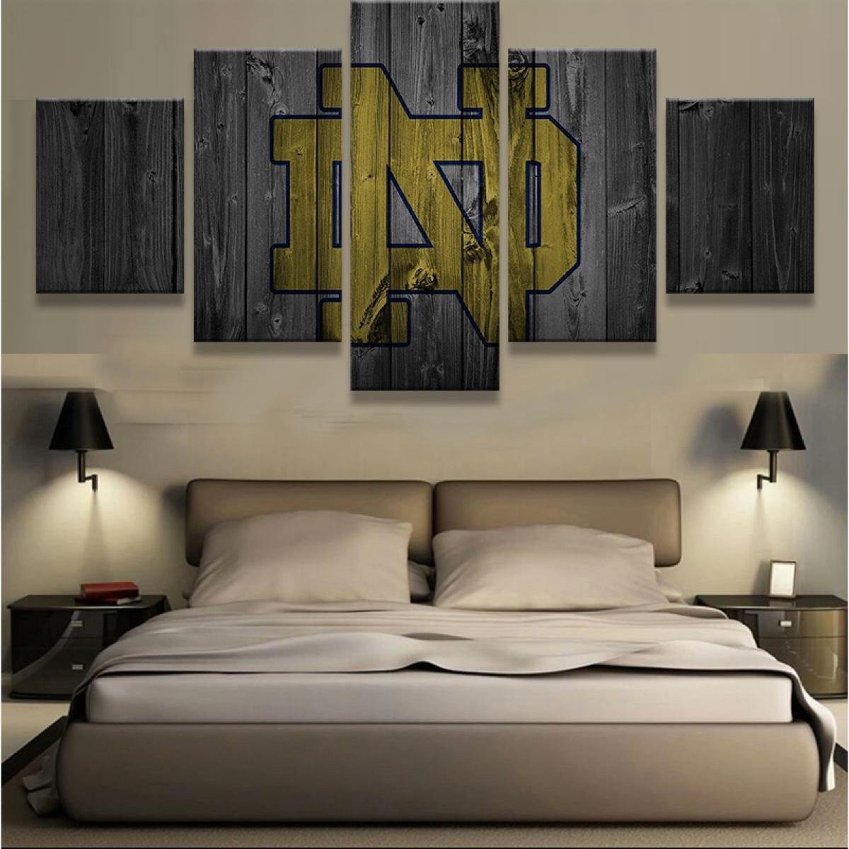 Notre Dame Sport Canvas Wall Art