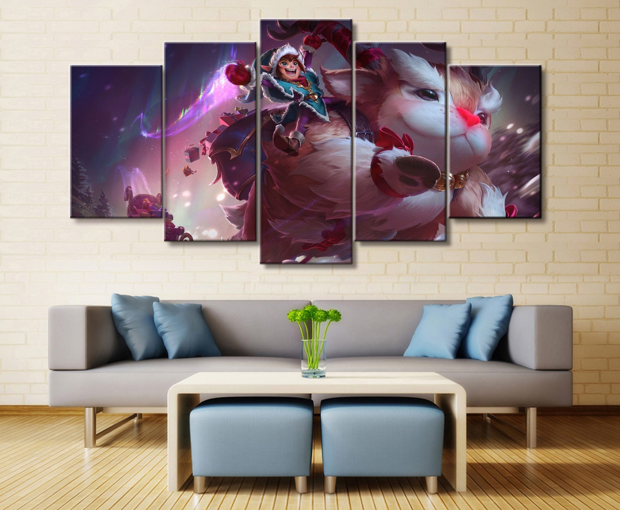 LOL League Of Legends Nunu 2 Gaming Canvas Wall Art