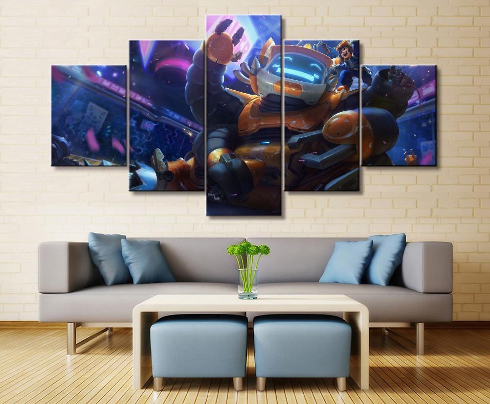 LOL League Of Legends Nunu 3 Gaming Canvas Wall Art