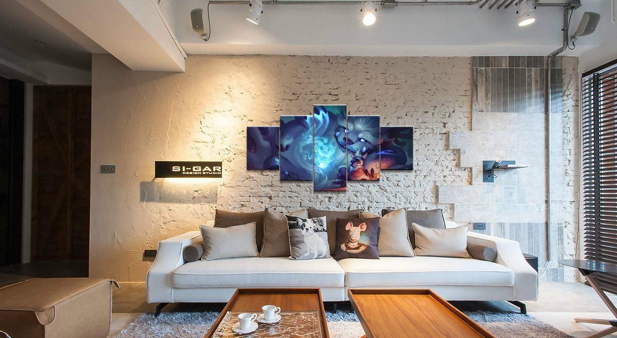 LOL League Of Legends Nunu Game Canvas Wall Art