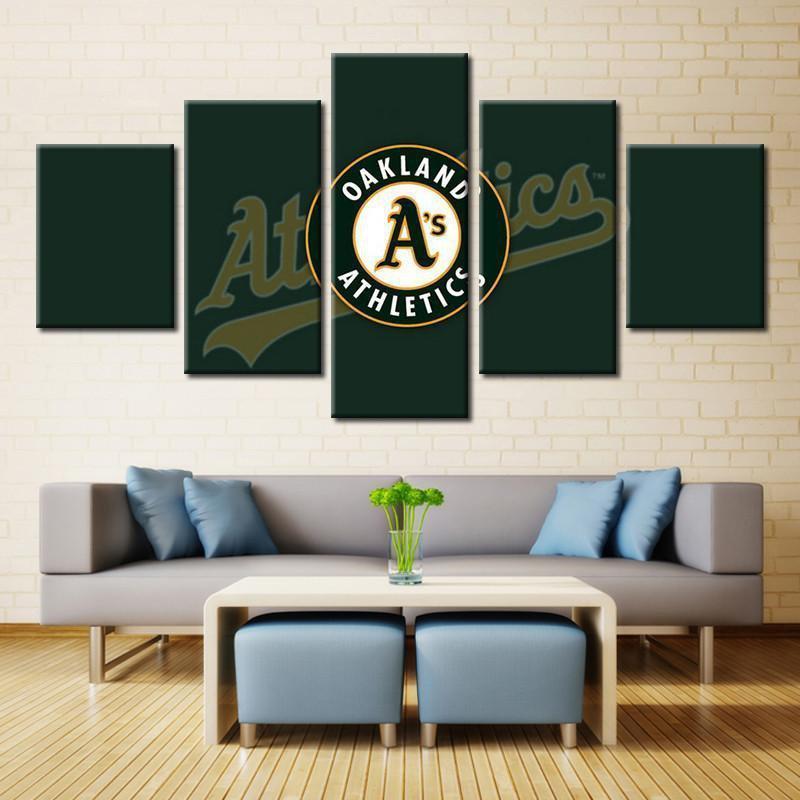 Oakland Athletics Sports  Baseball Canvas Wall Art