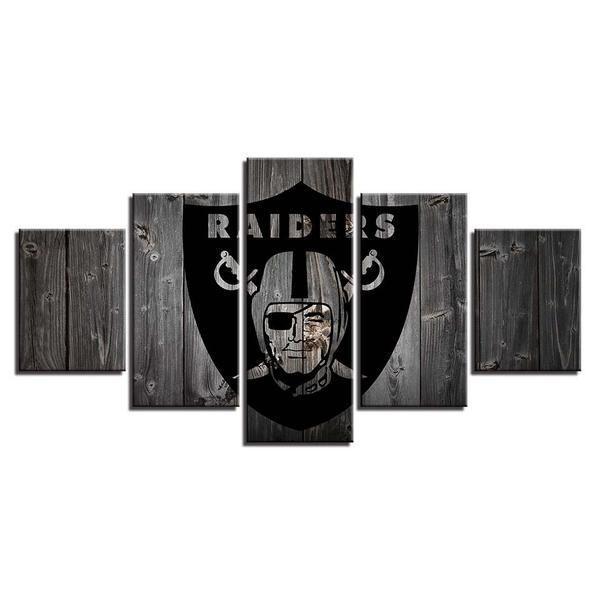 Oakland Raiders  Football Canvas Wall Art