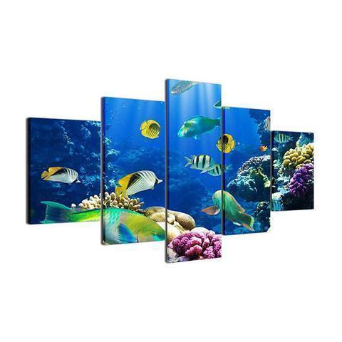 Ocean Sea Life Animal Canvas Wall Art