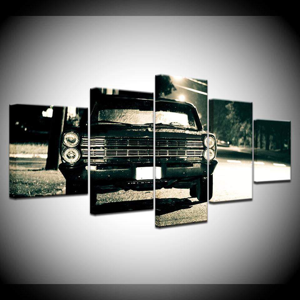 Old Car &amp;amp; Motor Canvas Wall Art