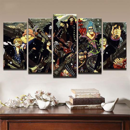 One Piece 2 Anime Canvas Wall Art