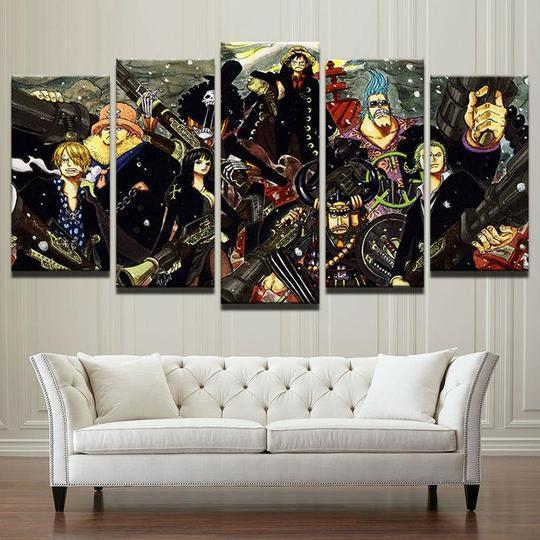 One Piece 2 Anime Canvas Wall Art