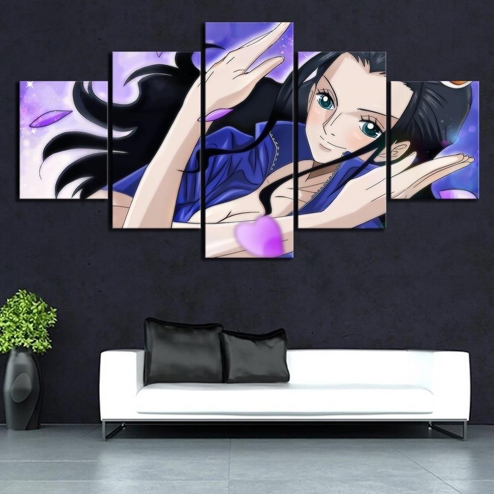 One Piece Historian Nico Robin  Anime Canvas Wall Art