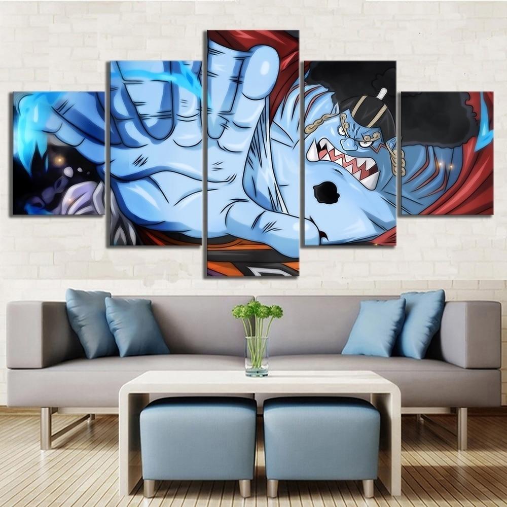 One Piece Jinbe Oka Shichibukai 2 Anime Canvas Wall Art