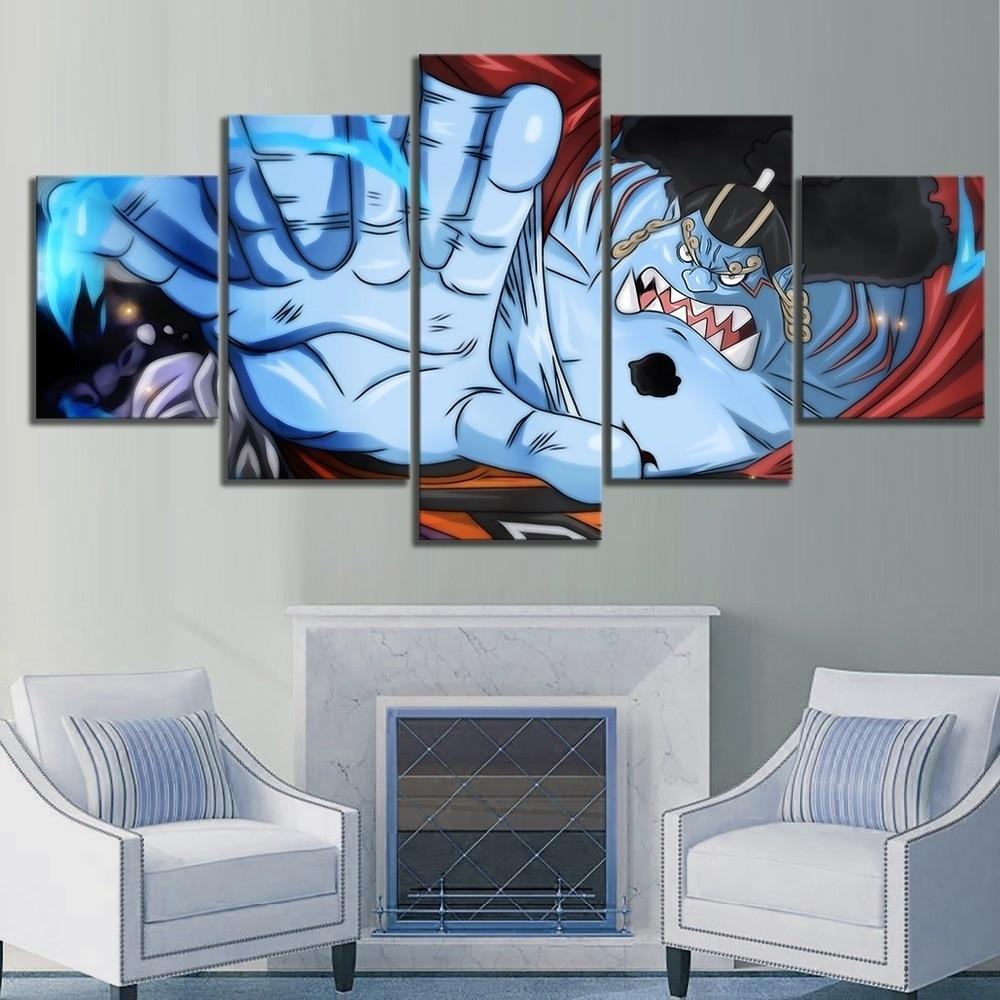 One Piece Jinbe Oka Shichibukai 2 Anime Canvas Wall Art