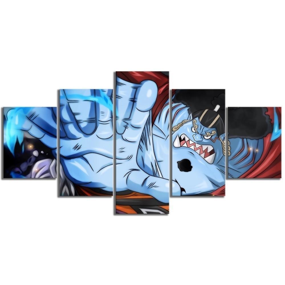 One Piece Jinbe Oka Shichibukai 2 Anime Canvas Wall Art