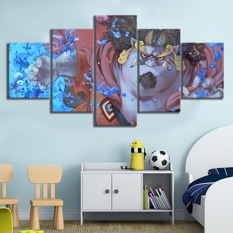 One Piece Jinbe Oka Shichibukai  Anime Canvas Wall Art