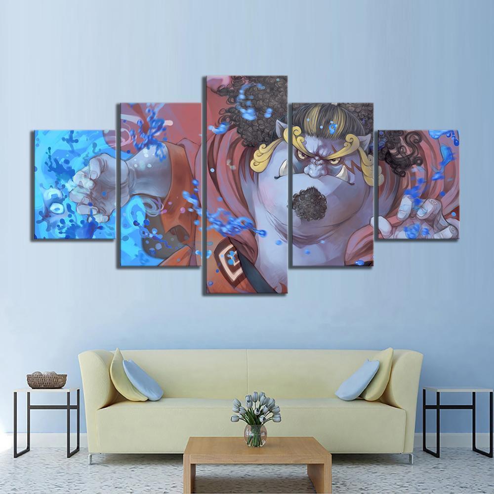 One Piece Jinbe Oka Shichibukai  Anime Canvas Wall Art