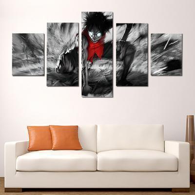 One Piece : Luffy 2nd Gear Movie Canvas Wall Art
