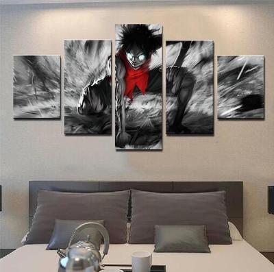 One Piece : Luffy 2nd Gear Movie Canvas Wall Art