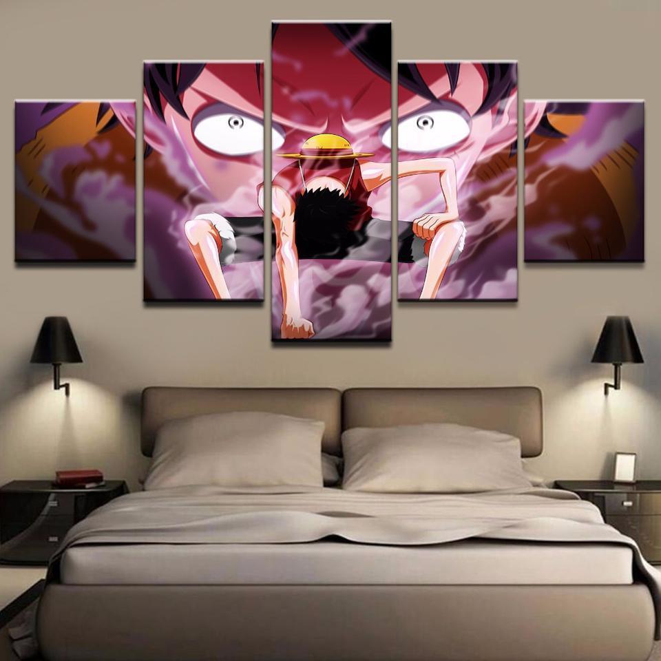 One Piece: Luffy 3 Anime Canvas Wall Art