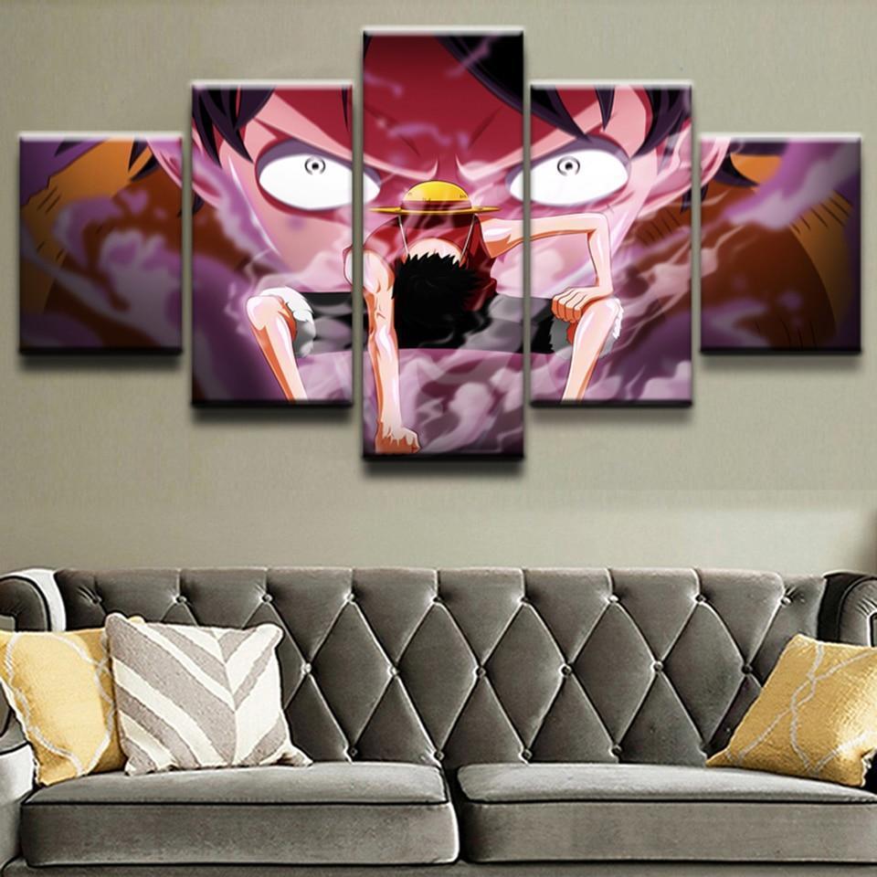 One Piece: Luffy 3 Anime Canvas Wall Art