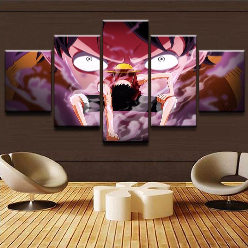 One Piece: Luffy 3 Anime Canvas Wall Art